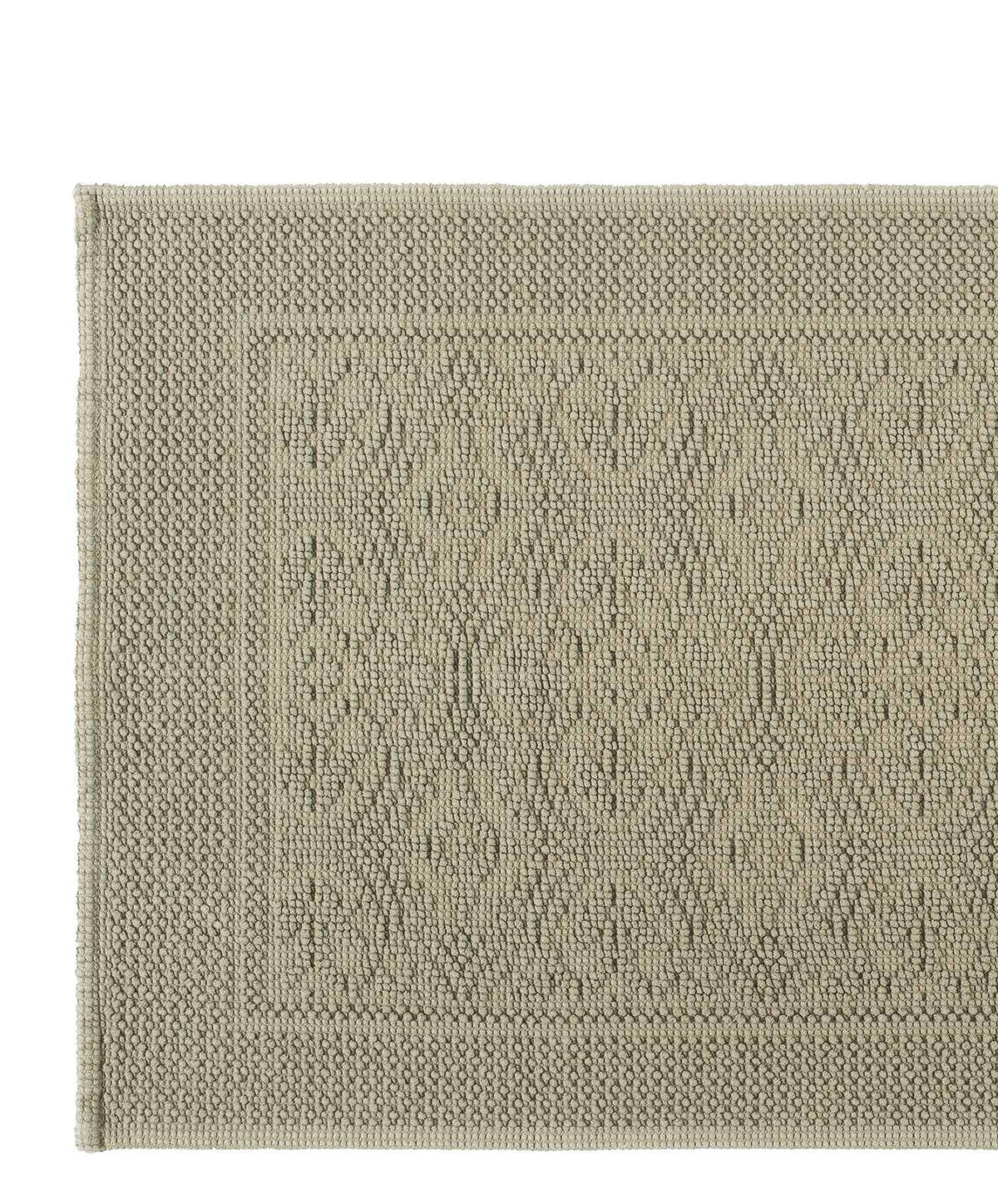 Kymi Pure White Bath Mat
