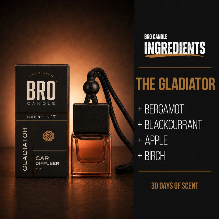 Bro Candle “Gladiator” Car Diffuser