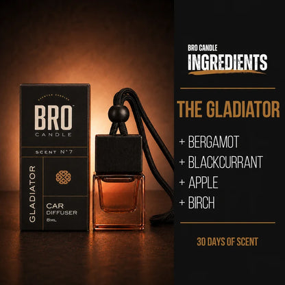 Bro Candle “Gladiator” Car Diffuser