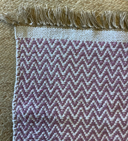 The Ultimate Cotton Rug Pale Pink
