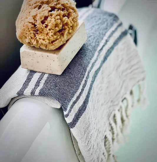 Linen & Cotton Beach Towel