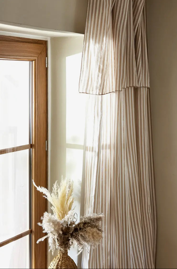 Muslin Curtain Panel 6 Colours