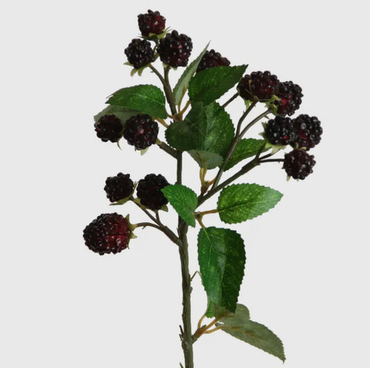 Faux Dark Raspberry Stem