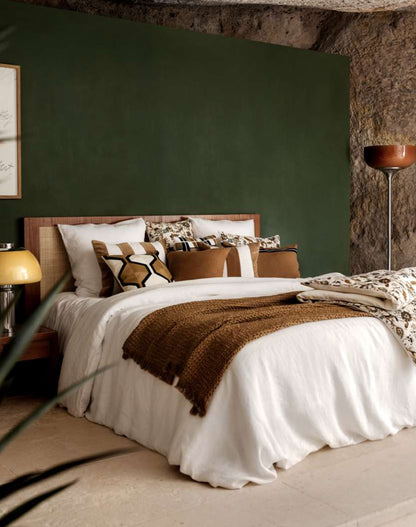 Earth Velvet & Linen Cushion  2 Sizes