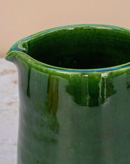 Souk Tazzeka Green Jug