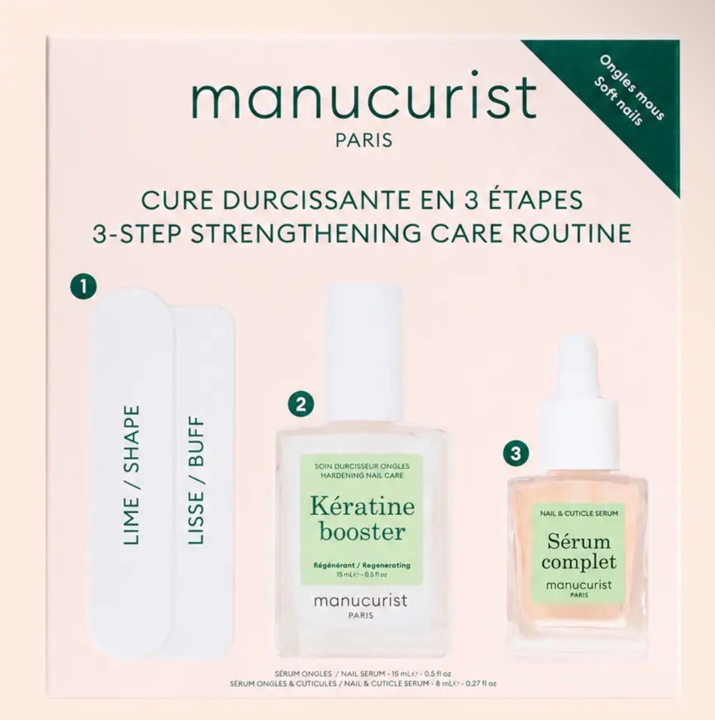MANUCURIST Strengthening Routine For Damaged Nails