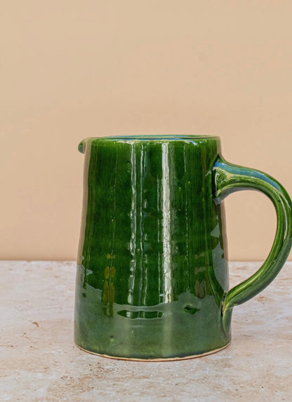 Souk Tazzeka Green Jug