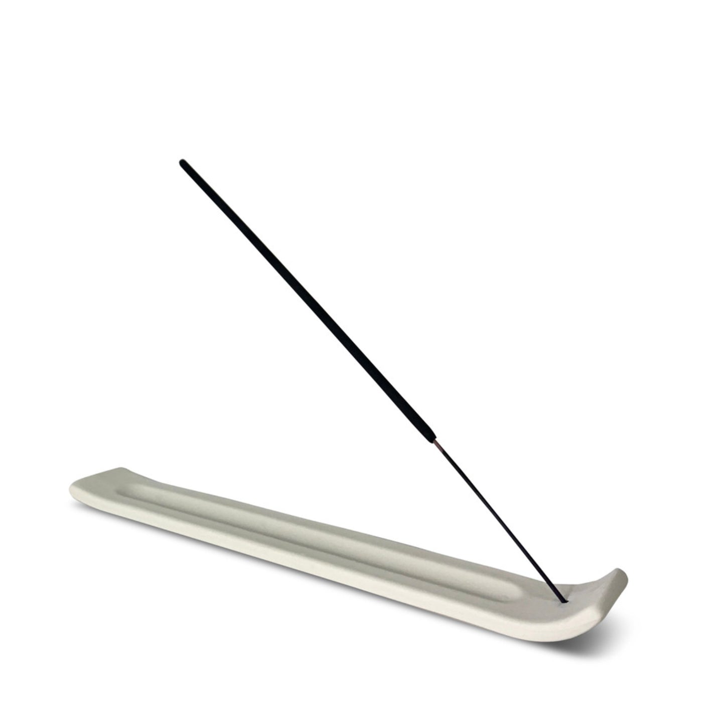 White Ceramic Incense Holder  2 Designs