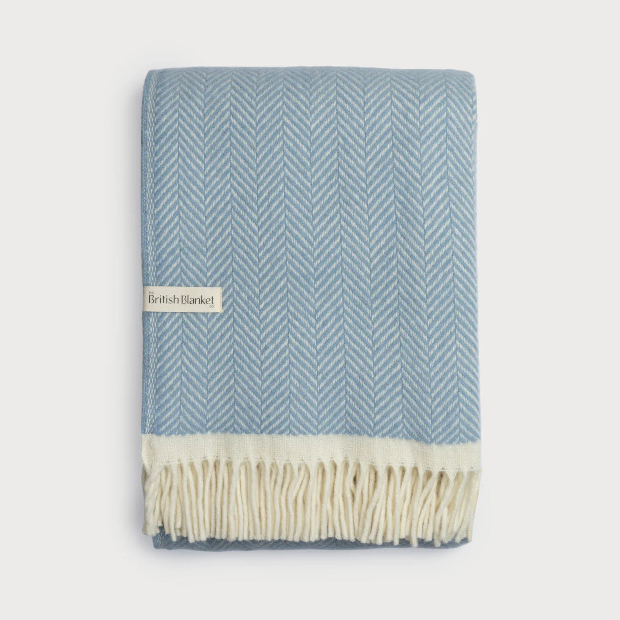 Harbour Blue Woollen Blanket 3 Sizes