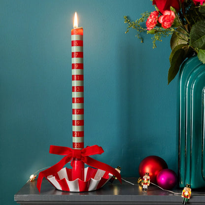 Christmas Red Velvet Tie On Bows
