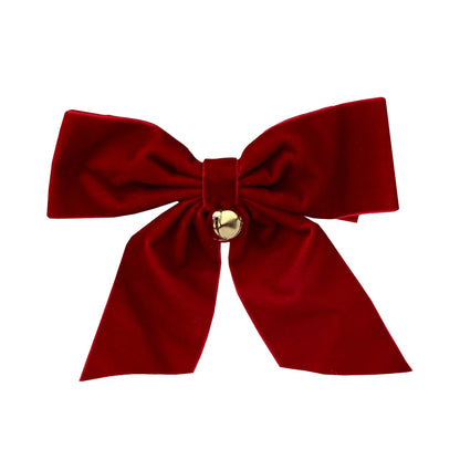 Christmas Pet Velvet Bow
