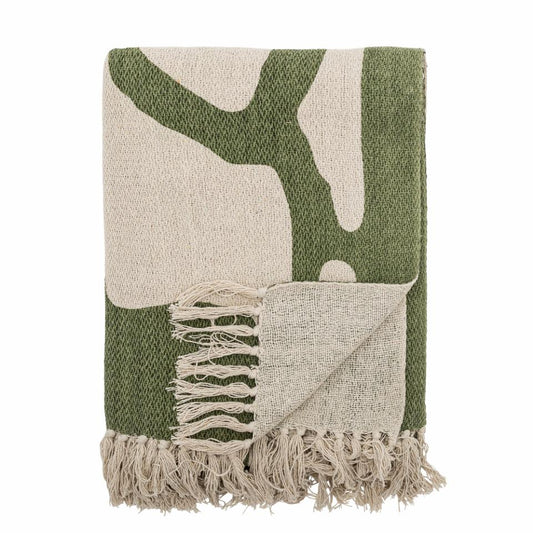 Recycled Cotton Green Blanket