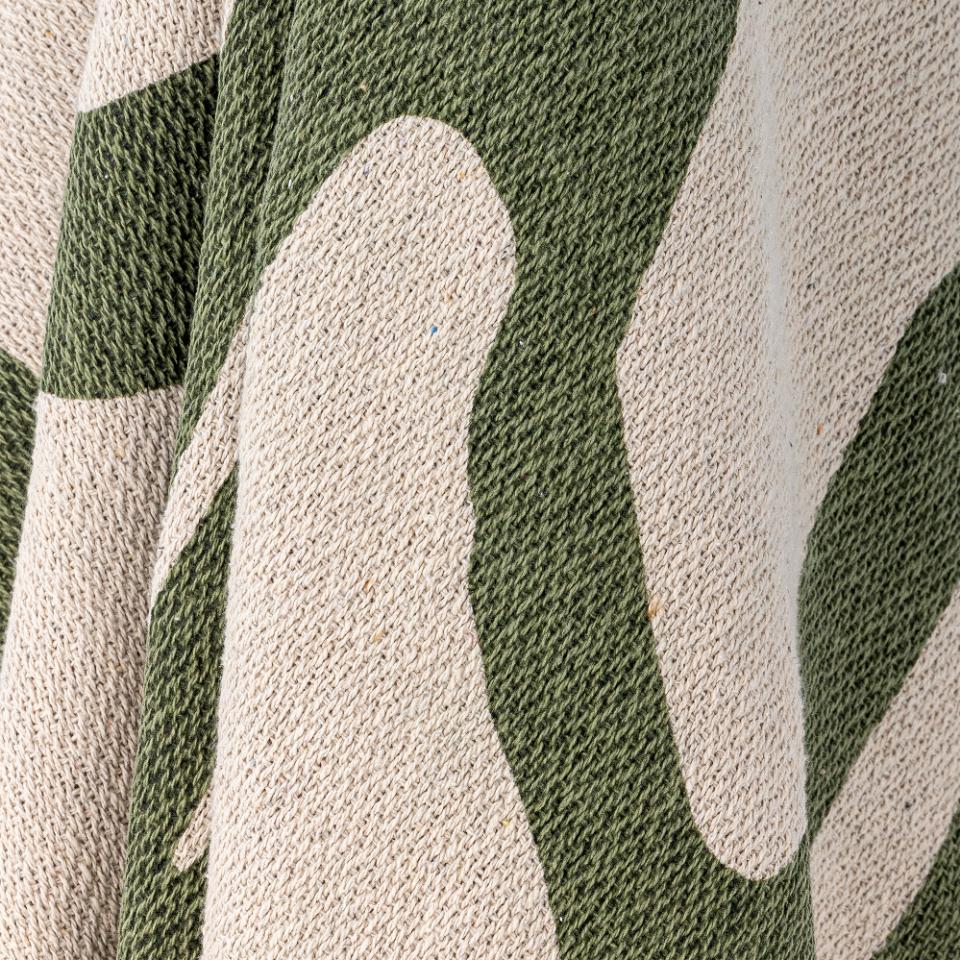 Recycled Cotton Green Blanket