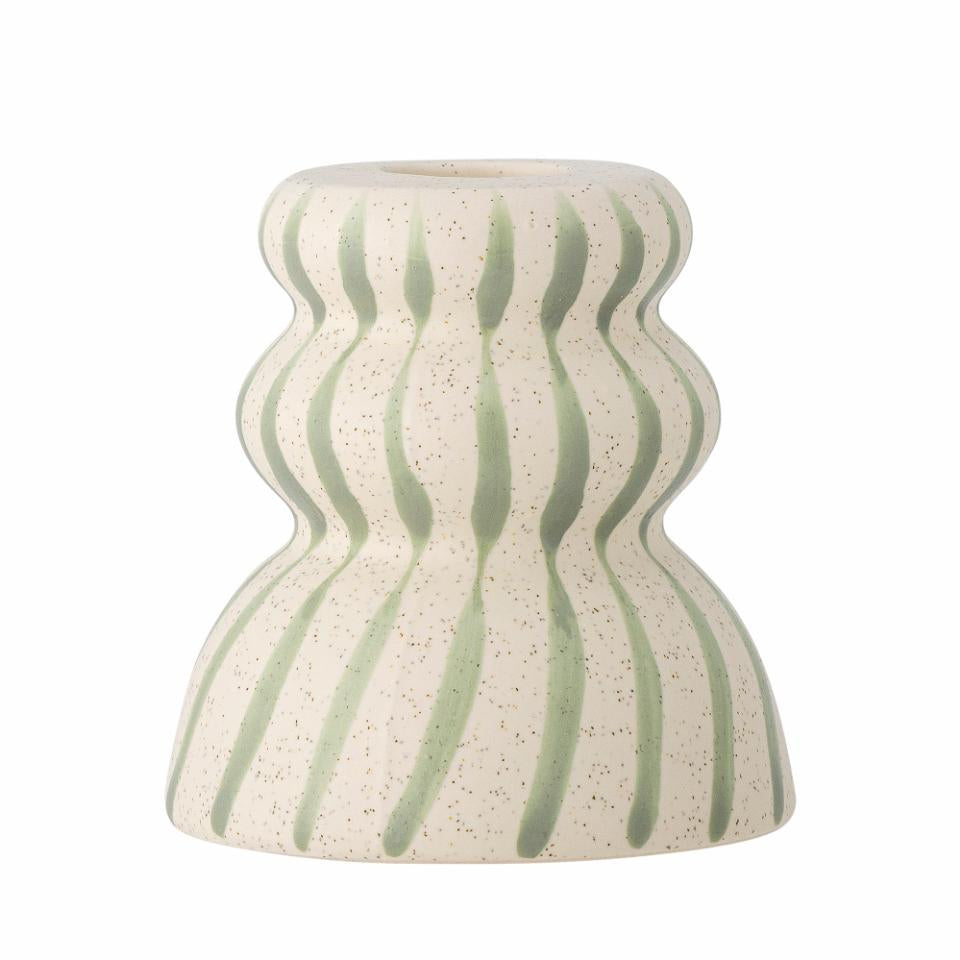 SALE Green Tipi Candle Holder