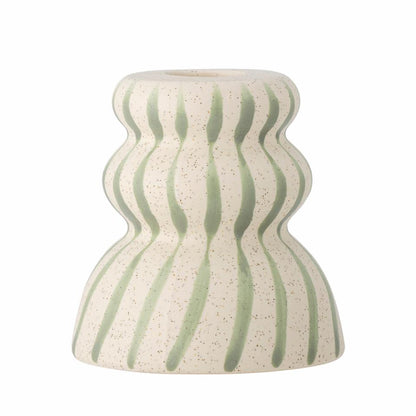 SALE Green Tipi Candle Holder