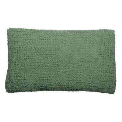 Grass Green Cotton Bedspread