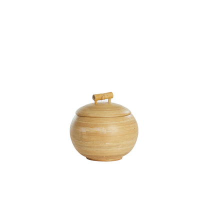 Bamboo Storage Pot 2 Sizes