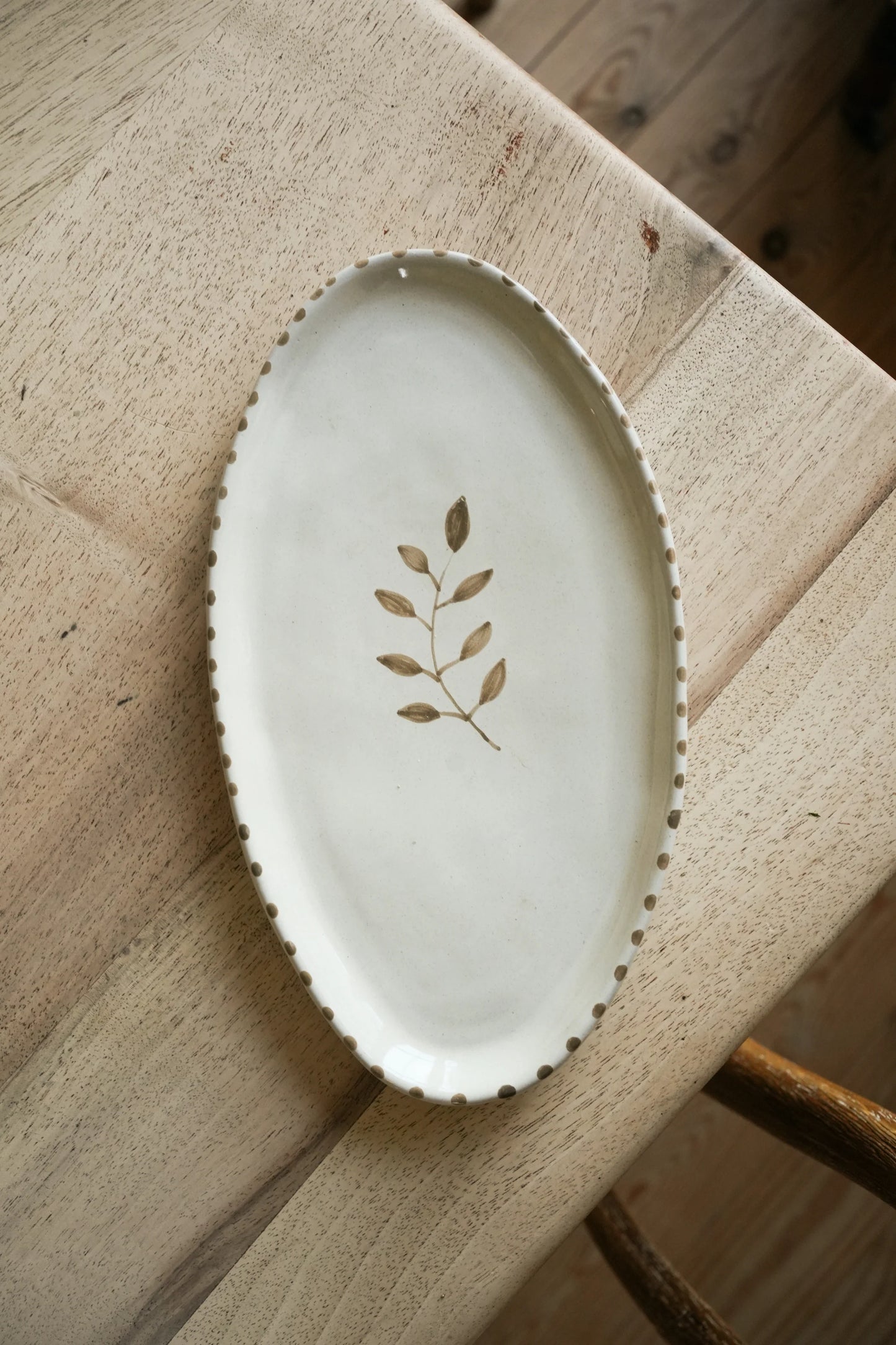 Natural Botanical Plate
