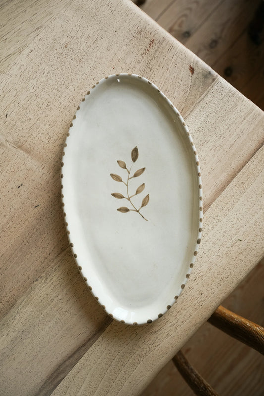Natural Botanical Plate