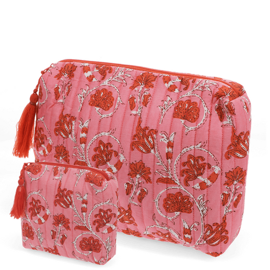 Ruby Floral Bag Set