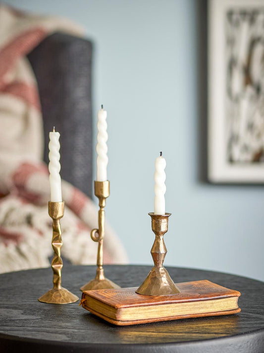 Brass Trio Candle Holders