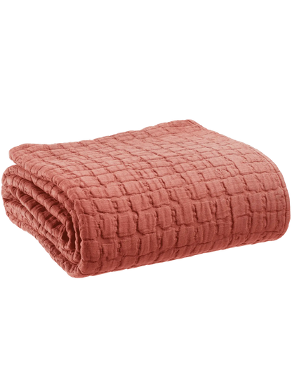Peach Bedspread 3 Sizes