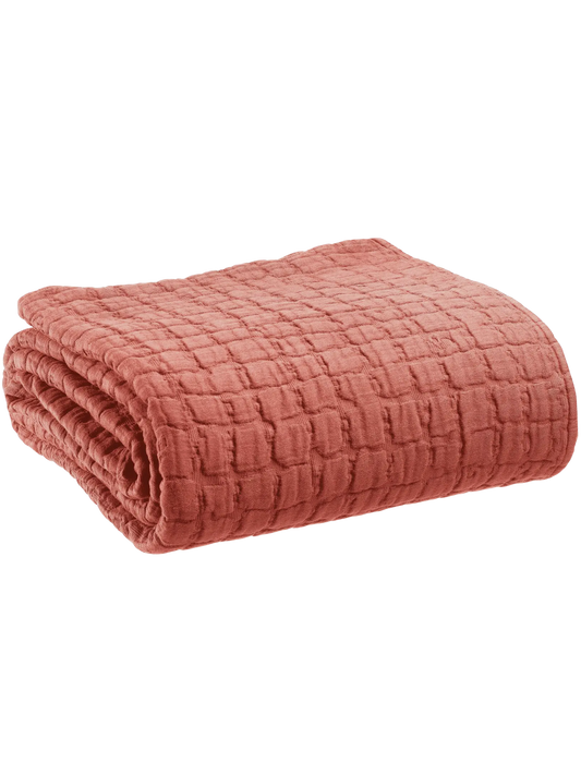 Peach Bedspread 3 Sizes