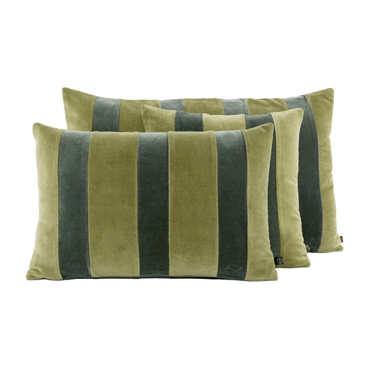 Rio Khaki Velvet Cushion 2 Sizes