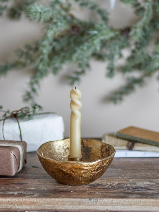 Gold Nataline Candle Holder