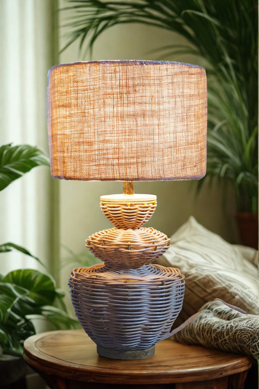 Rattan Tablelamp