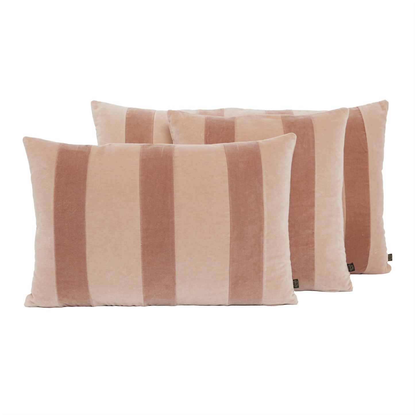 Rio Blush Velvet Cushion 2 Sizes