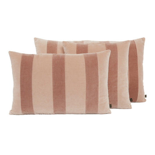 Rio Blush Velvet Cushion 2 Sizes