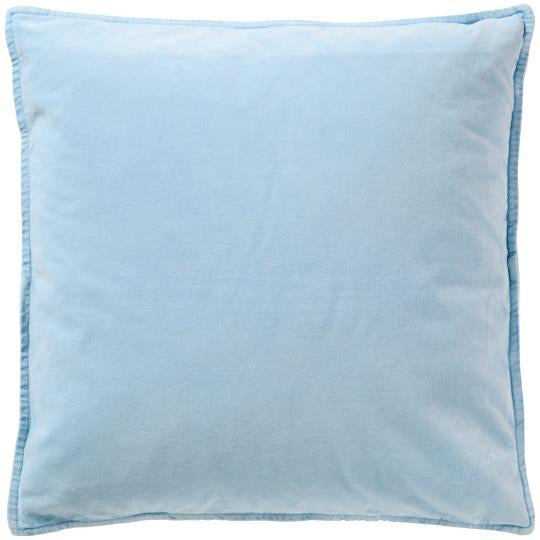 Nordic Blue Velvet Cushion