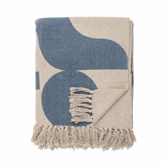 Recycled Cotton Blue Blanket