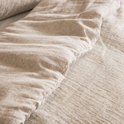 Natural Twig Muslin Duvet Set