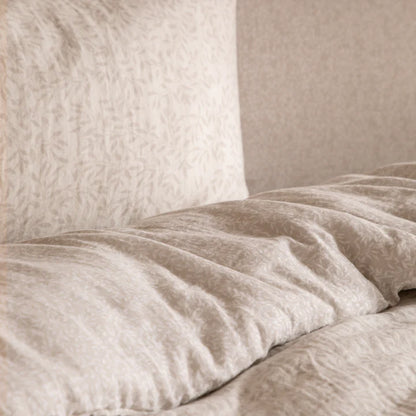 Natural Twig Muslin Duvet Set