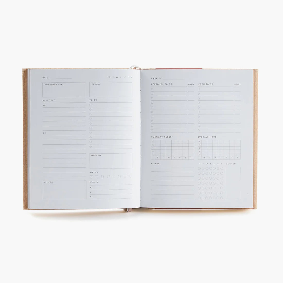 The Self Care Planner