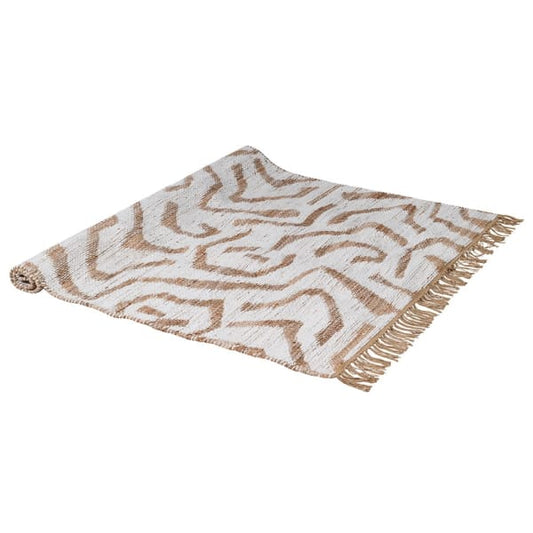 Natural Jute & Chenille Rug