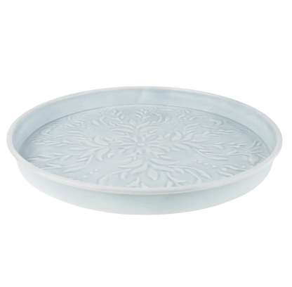 Sky Blue Enamel Tray