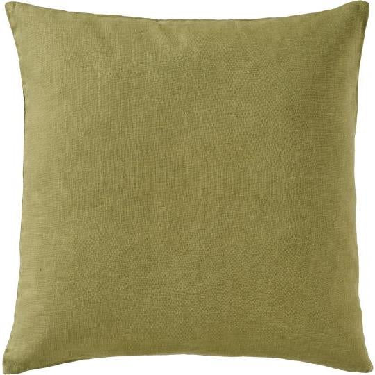 Green Herb Linen Cushion