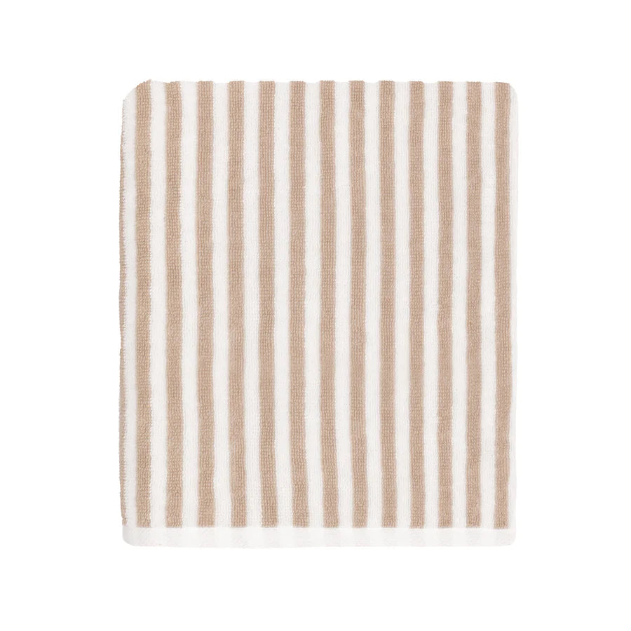 Natural Stripe Every Day Cotton Bath Towels