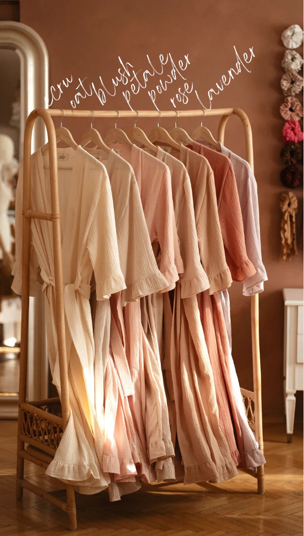 Muslin Cotton Robe 4 colours