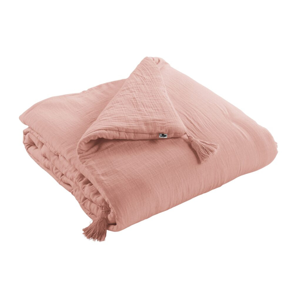 Muslin Quilted Bed Runner 5 Colours