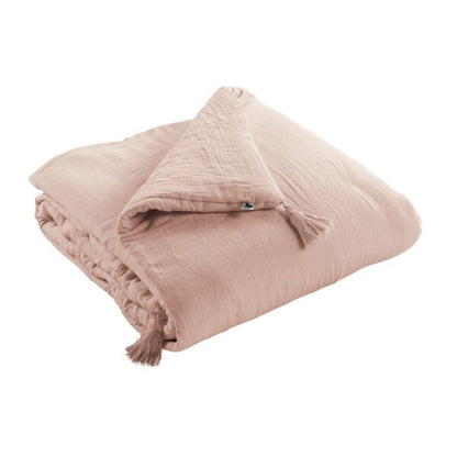 Muslin Quilted Bed Runner 5 Colours