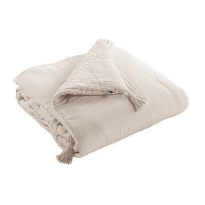Muslin Quilted Bed Runner 5 Colours