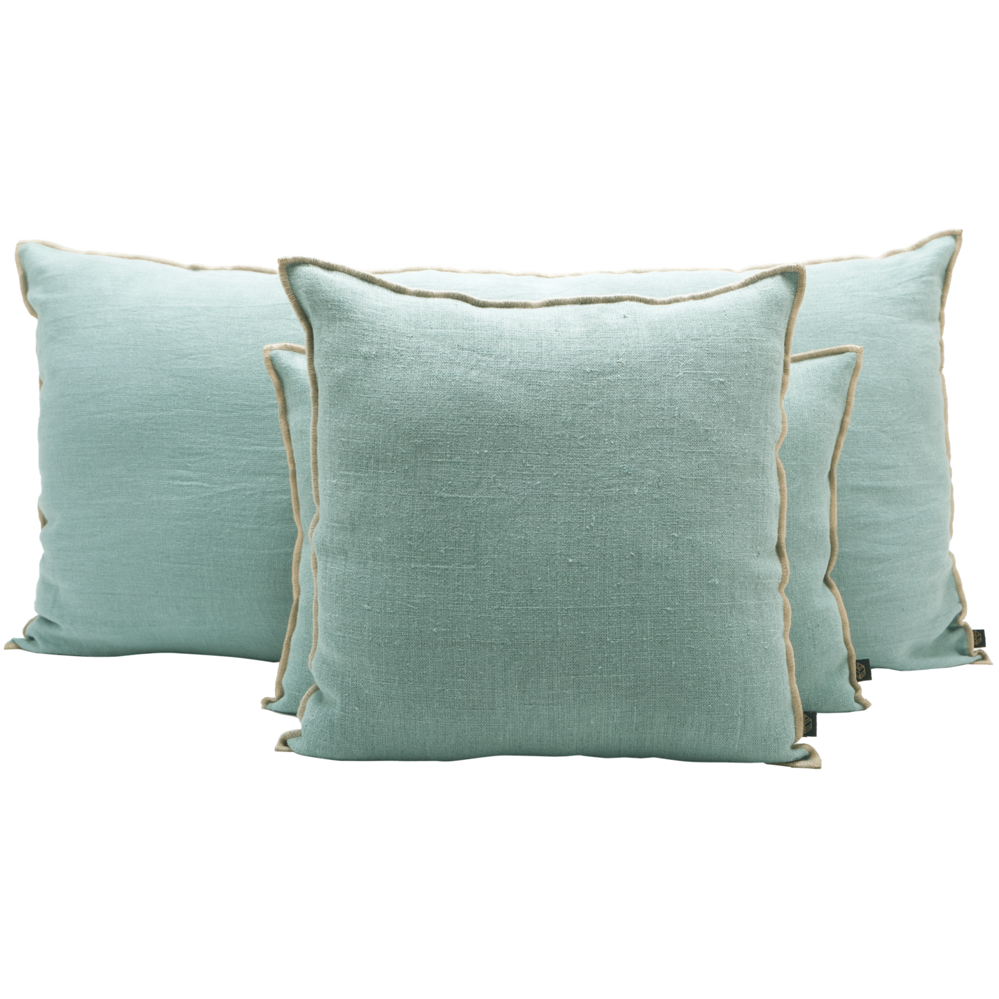 Chennai Linen Celadon Cushion 3 Sizes