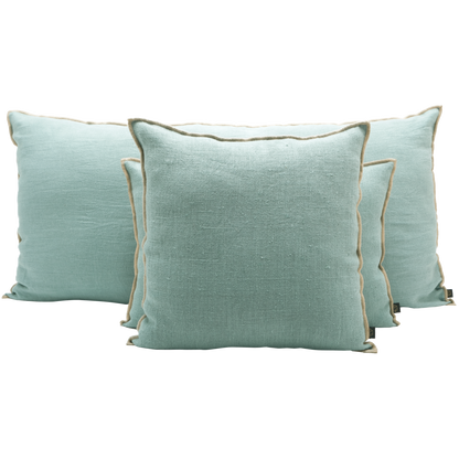 Chennai Linen Celadon Cushion 3 Sizes