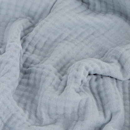Soft Blue Muslin Bedlinens