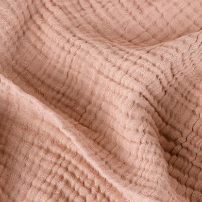 Pink Clay Muslin Cotton Linens