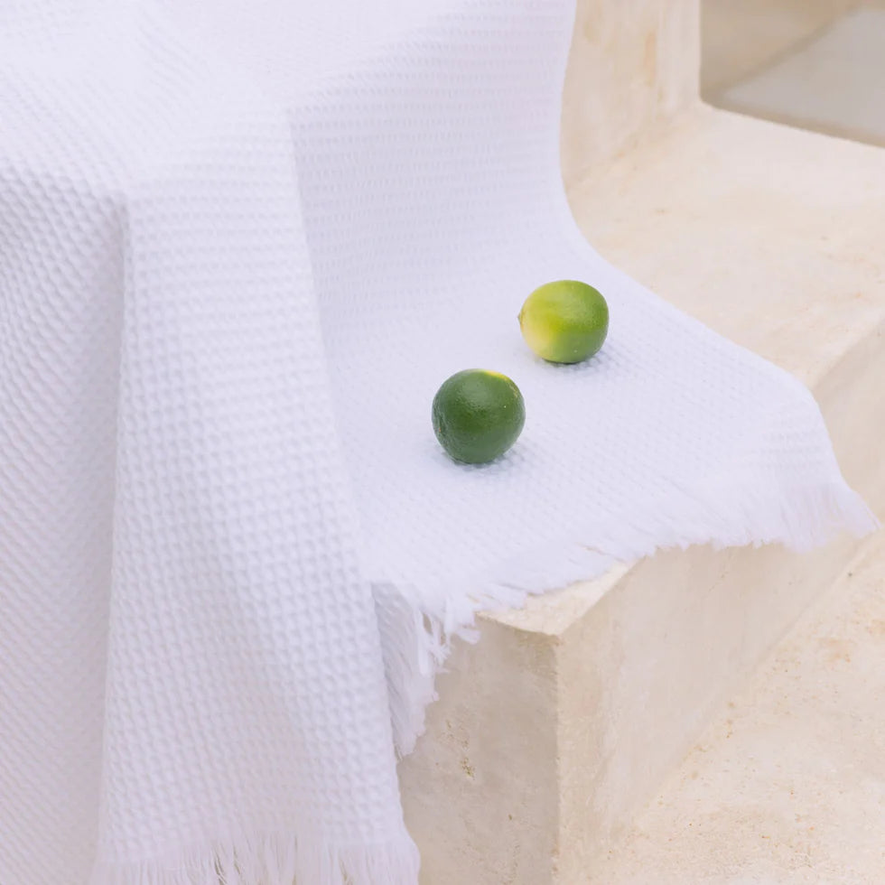 Pure Cotton Waffle Towel